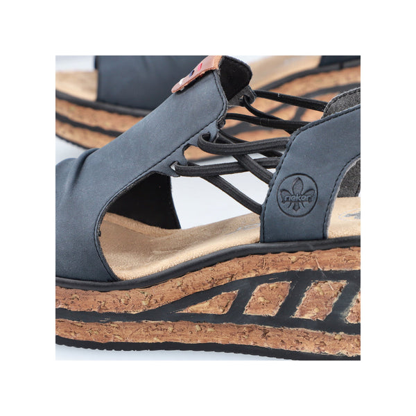 Rieker 68175-14 (Navy) - Women's