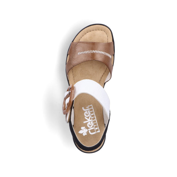 Rieker 68176-64 (Brown Multi) - Women's