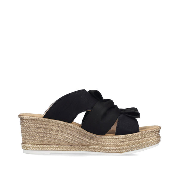 Rieker 68789-00 (Black) - Women's