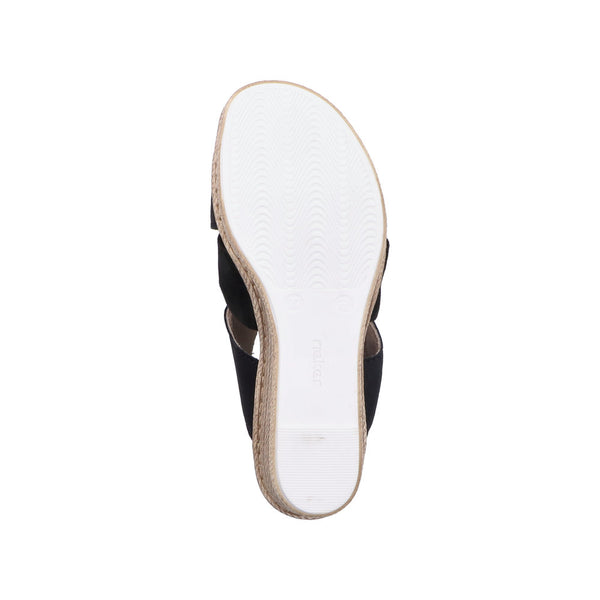 Rieker 68789-00 (Black) - Women's