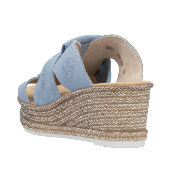 Rieker 68789-10 (Blue) - Women's