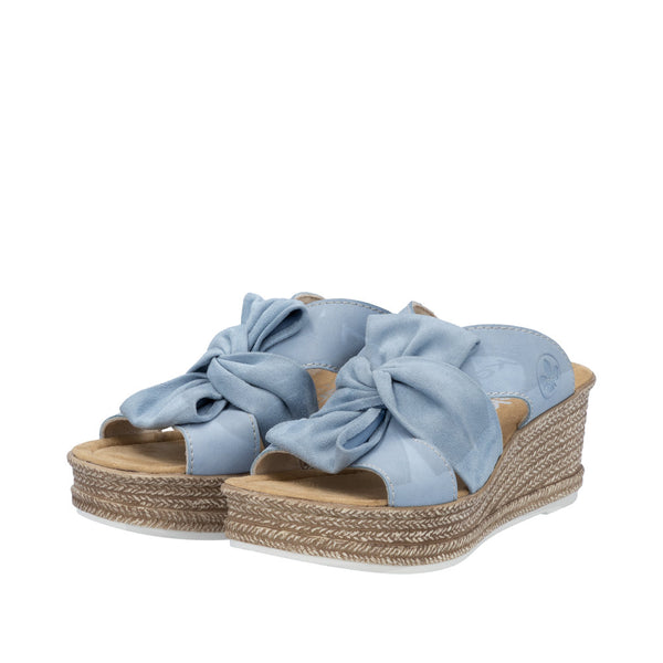 Rieker 68789-10 (Blue) - Women's