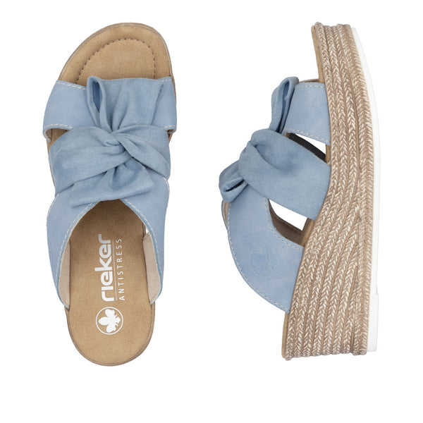 Rieker 68789-10 (Blue) - Women's