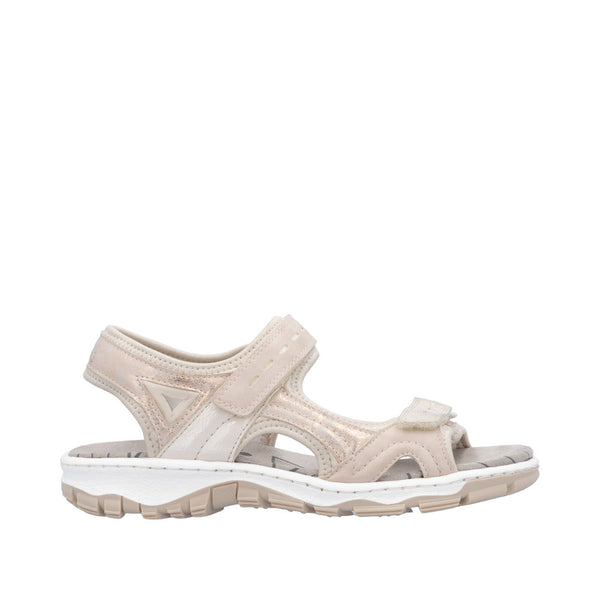 Rieker 68866-31 (Rose Metallic) - Women's