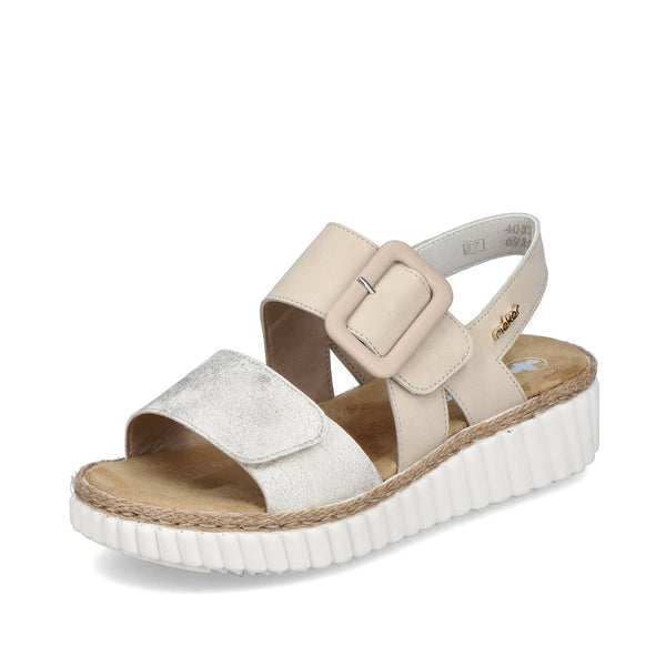 Rieker 69260-60 (Beige) - Women's