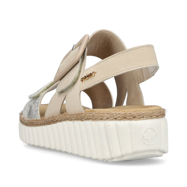 Rieker 69260-60 (Beige) - Women's