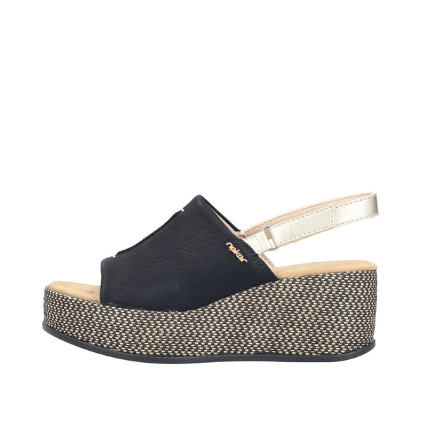 Rieker 69460-00 (Black) - Women's