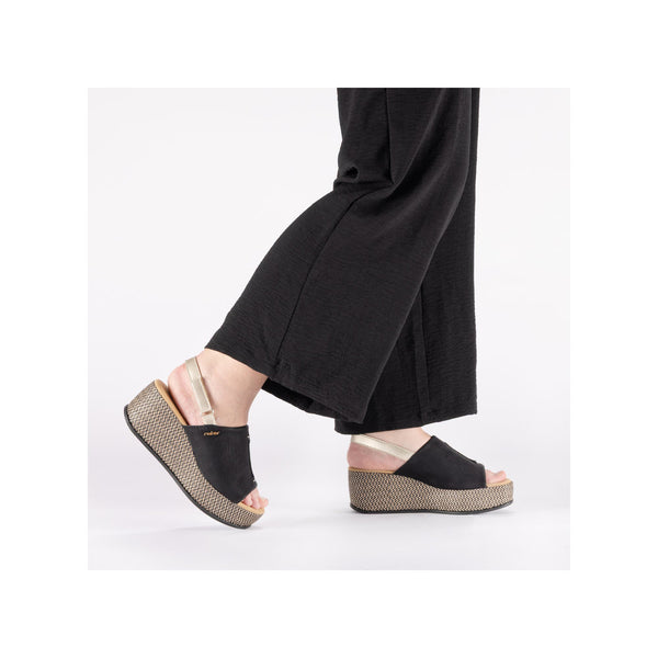 Rieker 69460-00 (Black) - Women's