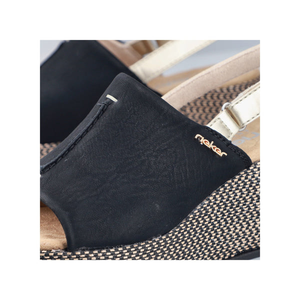 Rieker 69460-00 (Black) - Women's