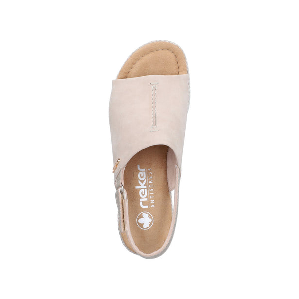 Rieker 69460-62 (Beige) - Women's