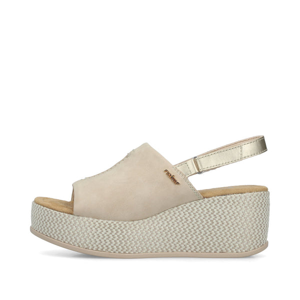 Rieker 69460-62 (Beige) - Women's