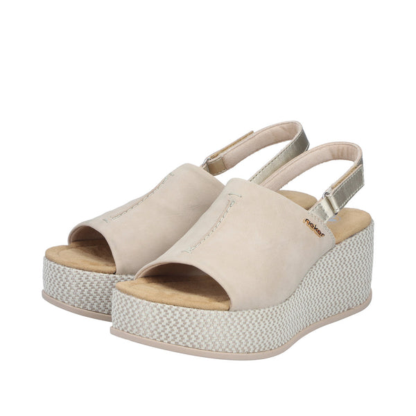 Rieker 69460-62 (Beige) - Women's