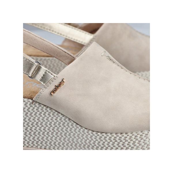 Rieker 69460-62 (Beige) - Women's