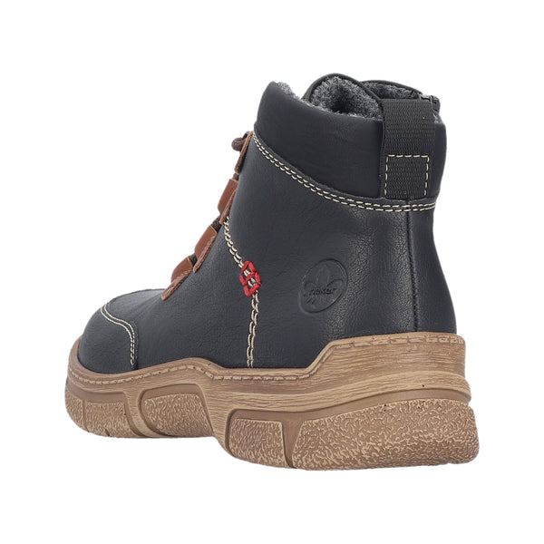 Rieker 72313-00 (Black) - Women's