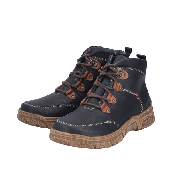 Rieker 72313-00 (Black) - Women's