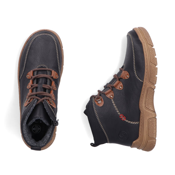 Rieker 72313-00 (Black) - Women's