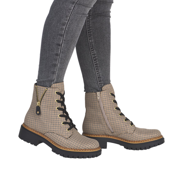 Rieker 72617-60 (Beige Multi) - Women's