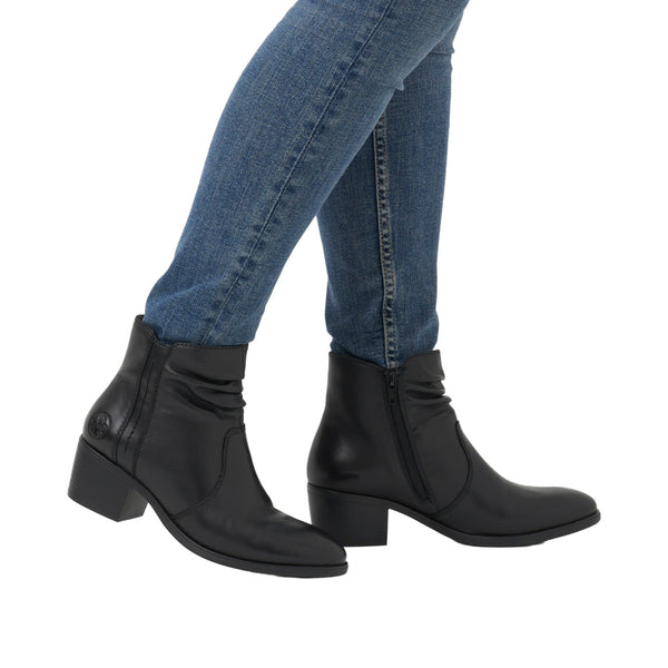 Rieker 73953-00 (Black) - Women's