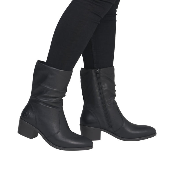 Rieker 73954-00 (Black) - Women's