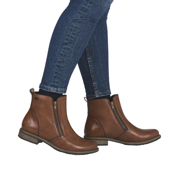Rieker 74850-25 (Brown) - Women's