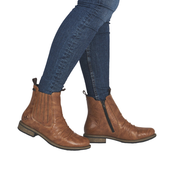 Rieker 74855-22 (Brown) - Women's