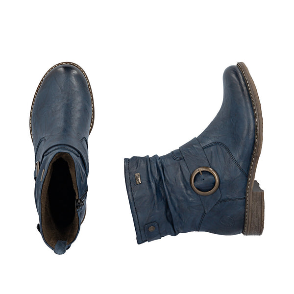 Rieker 74857-14 (Blue) - Women's