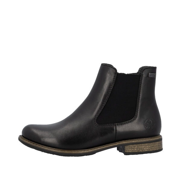 Rieker 74870-00 (Black) - Women's