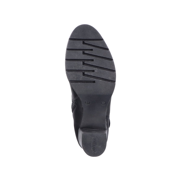 Rieker 77690-00 (Black) - Women's