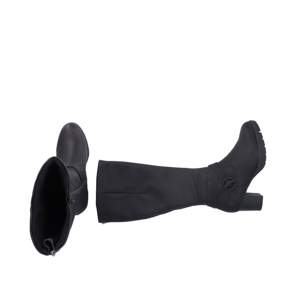 Rieker 77690-00 (Black) - Women's