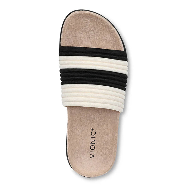Vionic Evie Knit (Black/Ivory) - Women's