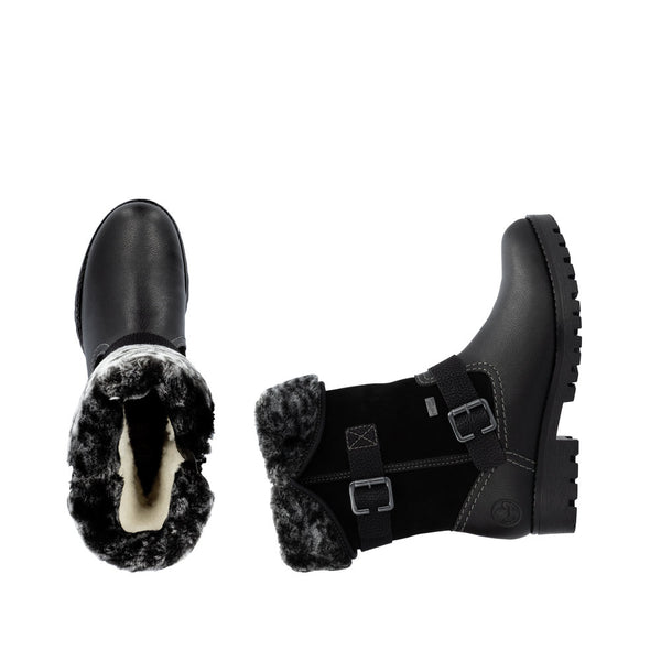 Rieker 78563-00 (Black) - Women's