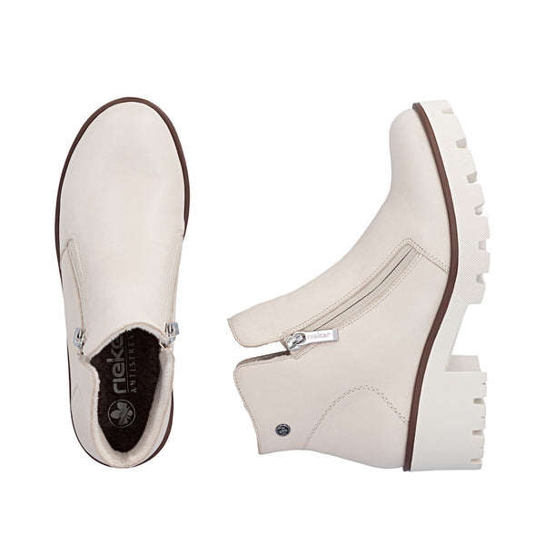 Rieker 79254-60 (Cream) - Women's