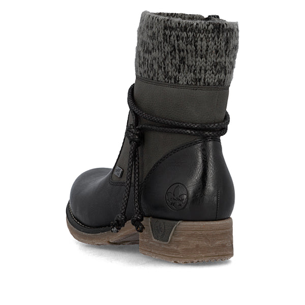 Rieker 79688-00 (Black) - Women's