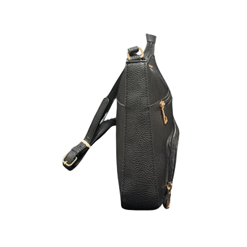 La Diva M18132 STL Handbag (Black) - Women's
