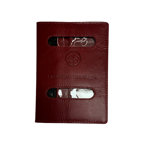 JBG 150 Passport Wallet (Red)
