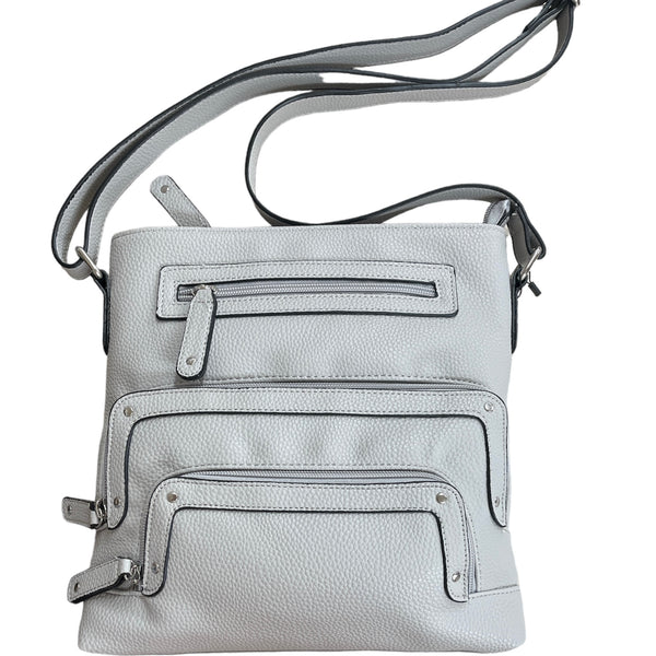 La Diva 43916 STL Handbag (Stone) - Women's