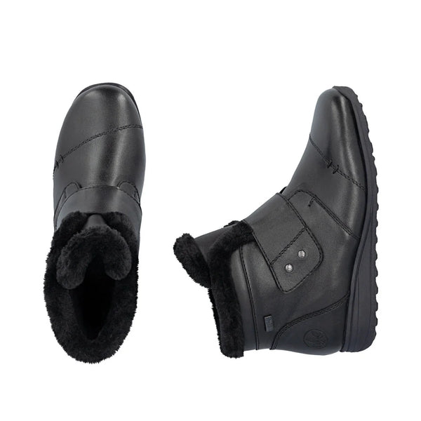 Rieker 47268-00 (Black) - Women's