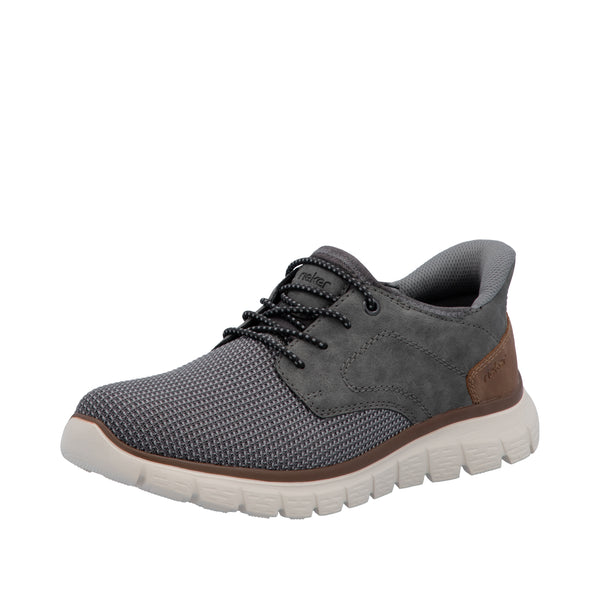 Rieker B6658-42 (Grey) - Men's