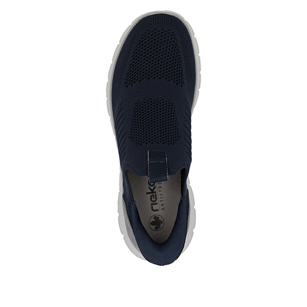 Rieker B6659-15 (Blue/Grey) - Men's