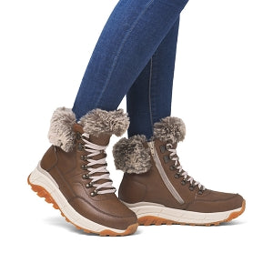 Rieker W0063-22 (Brown) - Women's