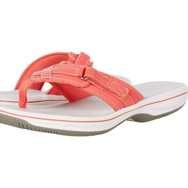 Clarks Breeze Sea (Bright Coral) - Women's