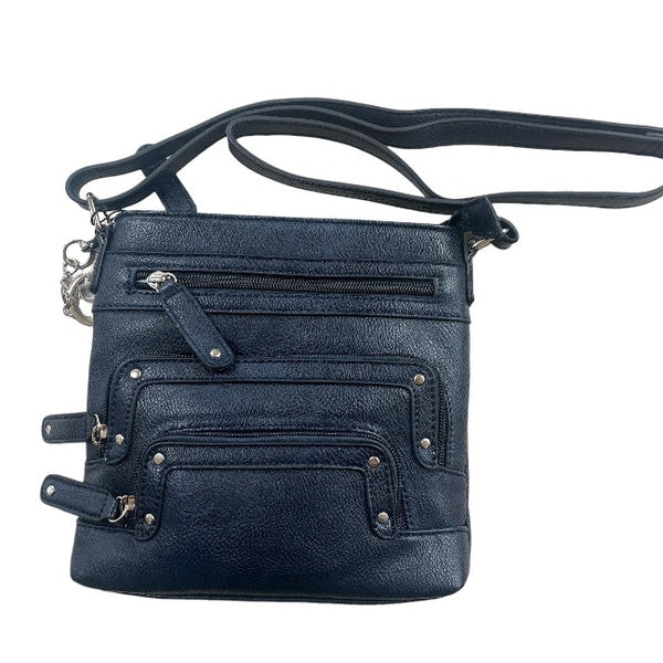 La Diva R9184 STL Handbag (Navy) - Women's