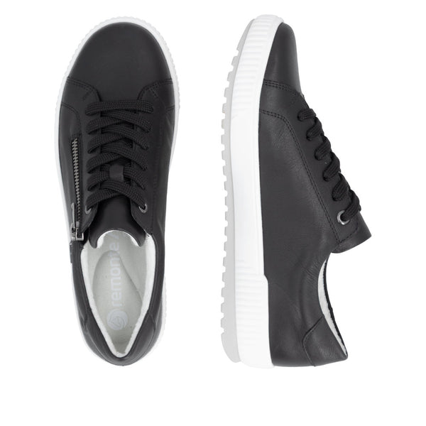 Remonte D0700-01 (Black) - Women's