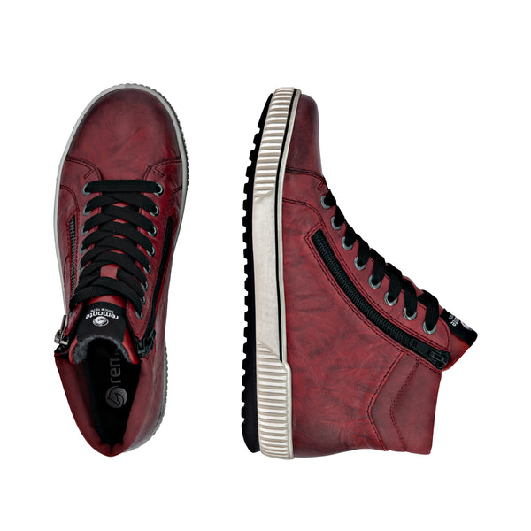 Remonte D0772-36 (Red) - Women's