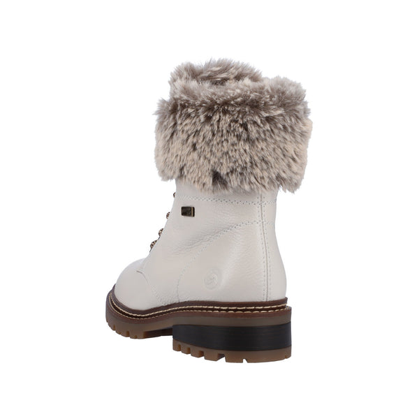 Remonte D0B74-80 (Cream) - Women's