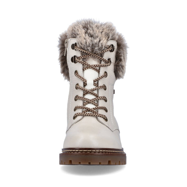 Remonte D0B74-80 (Cream) - Women's