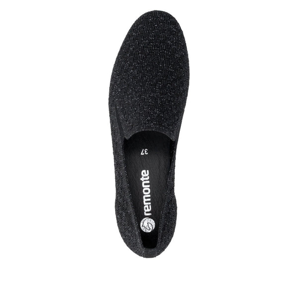 Remonte D0K15-02 (Black) - Women's