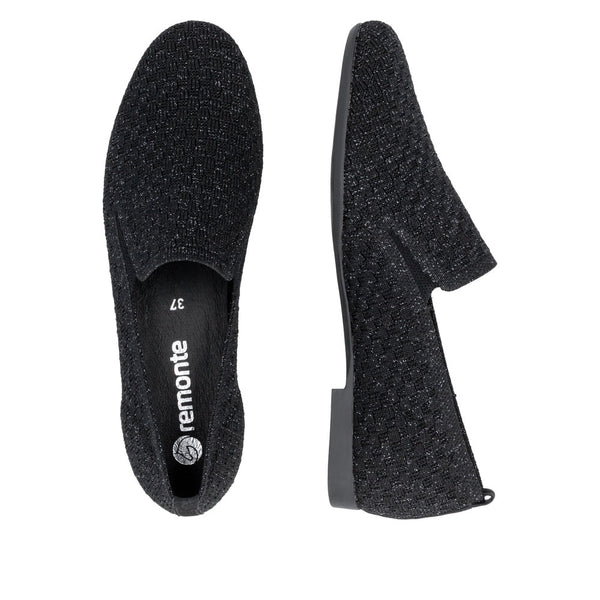 Remonte D0K15-02 (Black) - Women's
