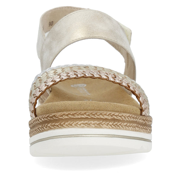 Remonte D0Q56-90 (Gold) - Women's