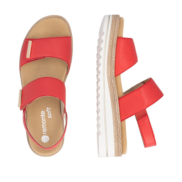 Remonte D0Q59-33 (Red) - Women's
